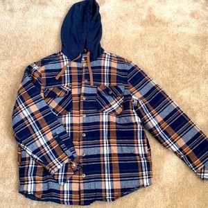 Quilted flannel jacket